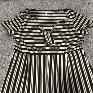 Striped Jumpsuit